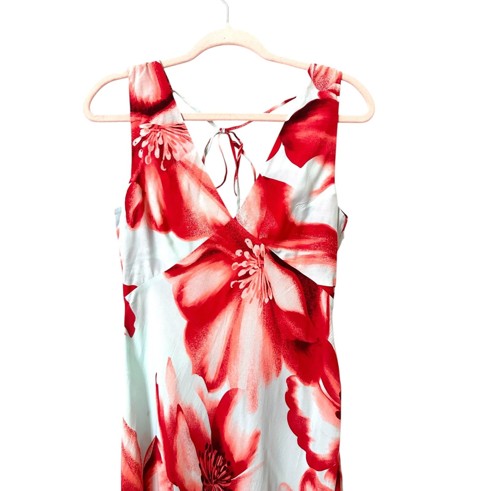 Summer Away Floral Maxi Dress Corallo Floral S/4 New Nwt — image 3 of 6